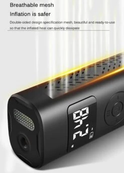 Auto Luchtcompressor, 150PSI Elektrische Draagbare Luchtpomp Mini Handheld Batterij Band Inflator 6000mAh Power Bank LED Noodverlichting Voor Auto Motor Fiets Bal -Makita || Merkloos || Stanley Verkoopwinkel 862x1200 4