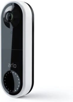 Arlo Video Deurbel - Bedraad - 1080p - HD Video - WiFi - Sirene - Wit