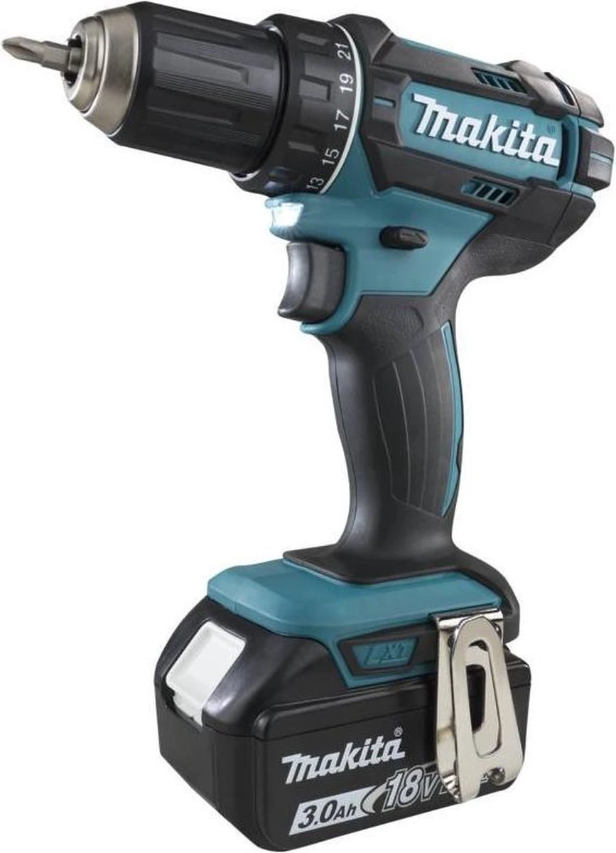 Makita DDF482RFJ 18V Li-Ion Accuboor-/schroefmachine (2x3.0Ah Accu) 6 Makita DDF482RFJ 18V Li-Ion Accuboor-/schroefmachine (2x3.0Ah Accu) - Afbeelding 6