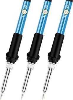 Merkloos 60W Precisie Soldeerbout Set - Met 6 Soldeertips - Inclusief Standaard - Elektrisch - Premium Quality - Aanpasbare Temperatuur 110V/220V -Makita || Merkloos || Stanley Verkoopwinkel 872x1200 5