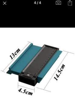 Merkloos Duplicator - Profiel Kopieer - Aftekenhulp - Meetgereedschap - Winkelhaak - Markeringen Maken - Hoekjes Aftekenen - Laminaat Leggen - Bouwgereedschap -Makita || Merkloos || Stanley Verkoopwinkel 878x1200