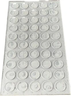 FSW-Products - 50 Stuks - Siliconen Buffers - 9mm Dia - 2mm Dik - Schokdempers - Zelfklevend - Deurbuffer - Deurstopper - Ladekast - Closetbuffer - Glazen Tafel - Meubelonderzetter - Stootdoppen - Geluidsdempers - WC Buffer - Toilet - Transparant -Makita || Merkloos || Stanley Verkoopwinkel 882x1200 5