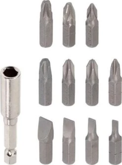 Powerplus POWX00410 Accu Schroefmachine - 7,2V - Draaibare Handgreep, Incl. 1 X 1,3Ah Accu, Lader, Led Licht En 13 Accessoires -Makita || Merkloos || Stanley Verkoopwinkel 887x1200 4