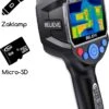 BELIEVE Warmtebeeldcamera Met Micro SD En Zaklamp - Digitale Warmtecamera Voor Windows En Android En IOS - Warmtemeter - 320x240 Pixel LCD-scherm -20° Tot +450°