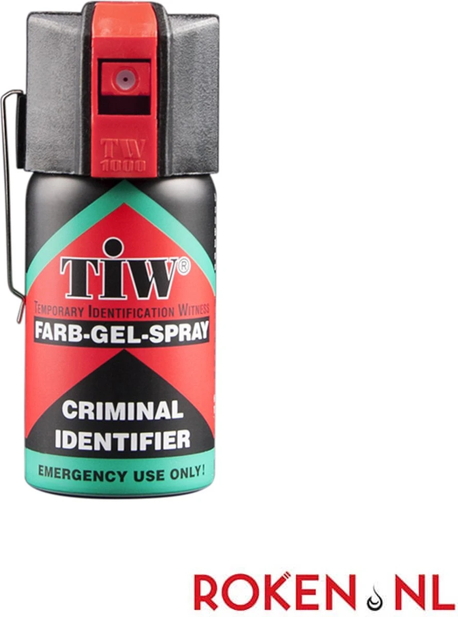 Verdedigingsspray - Smurfenspray - Alternatief Voor Pepperspray En Traangas 1 Verdedigingsspray - Smurfenspray - Alternatief Voor Pepperspray En Traangas
