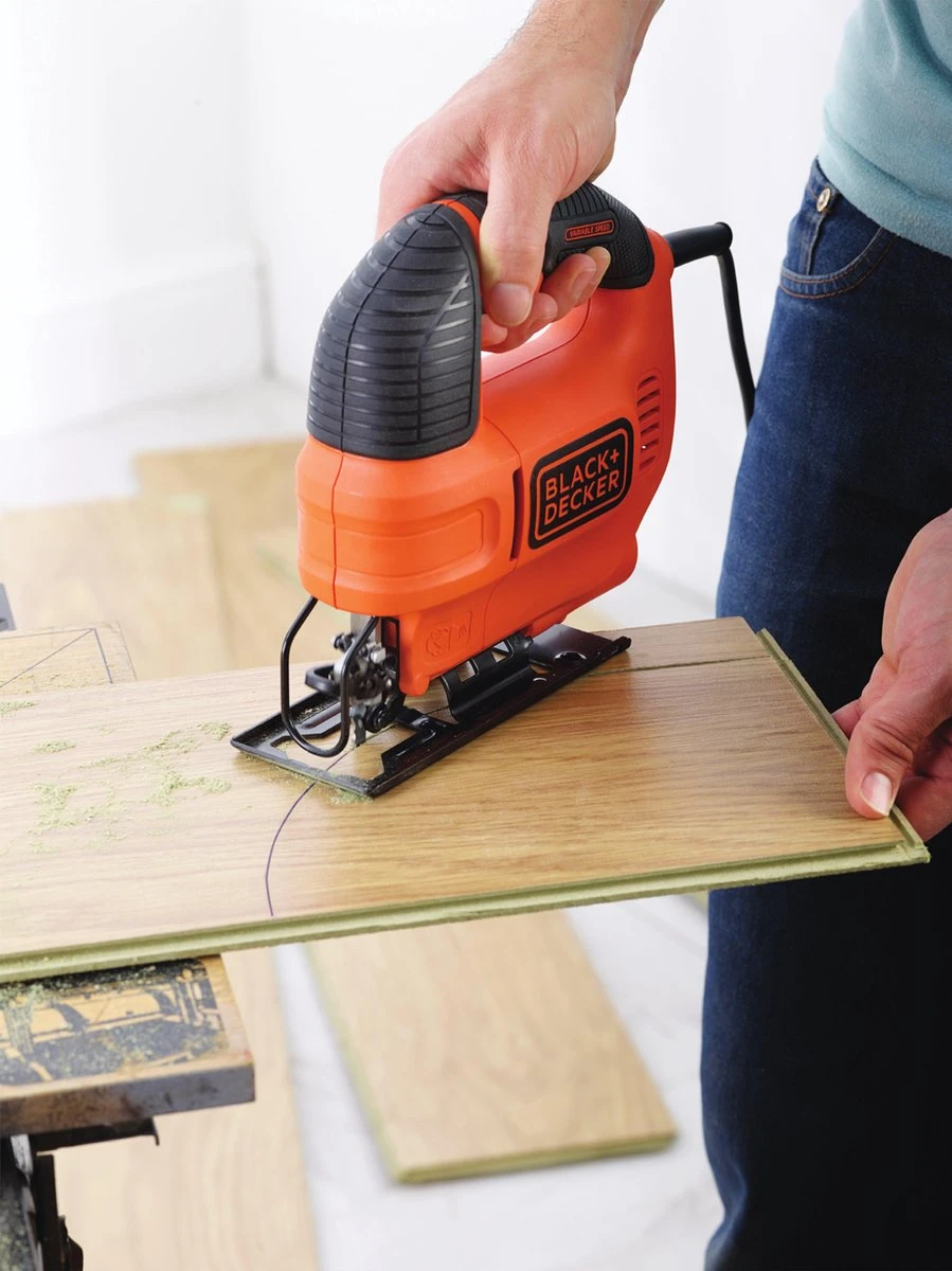 Black & Decker BLACK+DECKER KS701Ek-QS Decoupeerzaag - 520W - Variabele Snelheid 8 Black & Decker BLACK+DECKER KS701Ek-QS Decoupeerzaag - 520W - Variabele Snelheid - Afbeelding 8