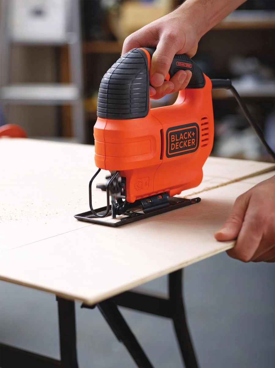 Black & Decker BLACK+DECKER KS701Ek-QS Decoupeerzaag - 520W - Variabele Snelheid 9 Black & Decker BLACK+DECKER KS701Ek-QS Decoupeerzaag - 520W - Variabele Snelheid - Afbeelding 9