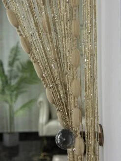 Merkloos Stijvolle Vliegengrodijn - Sier Gordijn - Deurgordijn - Beige - Modern - Ibiza Stijl - 100 *200 Cm -Makita || Merkloos || Stanley Verkoopwinkel 901x1200 11