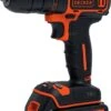 Black & Decker BLACK+DECKER BDCDC18-QW Accuboormachine - 18V - Met Schroeffunctie - Inclusief Accu En Lader