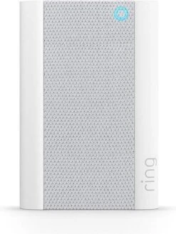 Ring Chime Pro - Deurbelgong - Draadloos - Wit - Ingebouwd Nachtlampje