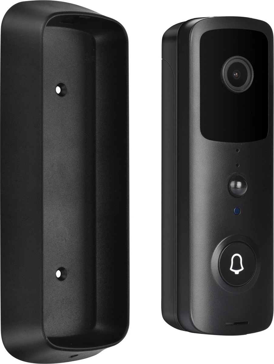 T-ring Smarthome Video Deurbel V3 - Deurbelset - Draadloos - IOS En Android - Zwart (Geen Abonnement Verplichting) (incl. 2 X Oplaadbare Accu Batterijen En Losse Bel.) EXTRA SMAL MODEL ! 8 T-ring Smarthome Video Deurbel V3 - Deurbelset - Draadloos - IOS En Android - Zwart (Geen Abonnement Verplichting) (incl. 2 X Oplaadbare Accu Batterijen En Losse Bel.) EXTRA SMAL MODEL ! - Afbeelding 8