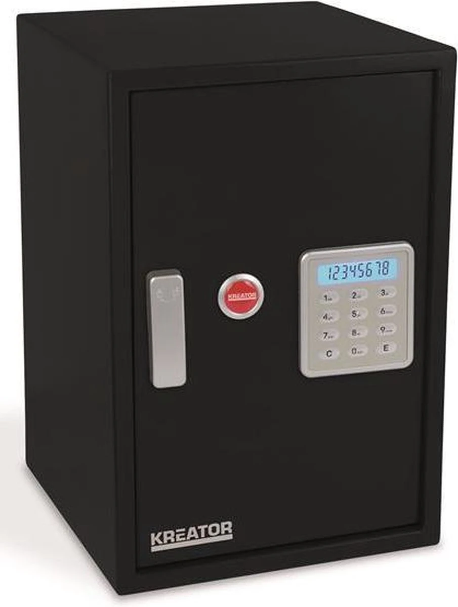 Kreator KRT692019 Elektronische Kluis - 52 X 35 X 36 Cm 1 Kreator KRT692019 Elektronische Kluis - 52 X 35 X 36 Cm