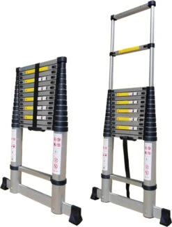 Truskore® Telescopische Ladder 2.0 Meter - Incl. Draagtas - Aluminium - Telescoop Ladder - Stevig & Vertrouwd -Makita || Merkloos || Stanley Verkoopwinkel 908x1200 6