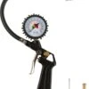 Kibani Pneumatische Bandenpomp Met Extra Opzetstukken - TG4 - Voor O.a. Auto-, Motor En Scooterbanden - Fietspomp - Compressor - Ballenpomp - Luchtbedpomp - Fietspomp Met Drukmeter - Voetbalpomp - Ballonpomp - Luchtbed Pomp