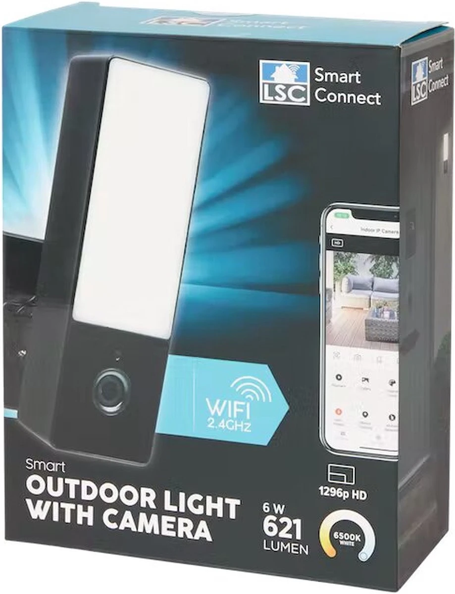 Smart Outdoor Light With Camera - WiFi IP-camera Voor Buiten 2 Smart Outdoor Light With Camera - WiFi IP-camera Voor Buiten - Afbeelding 2