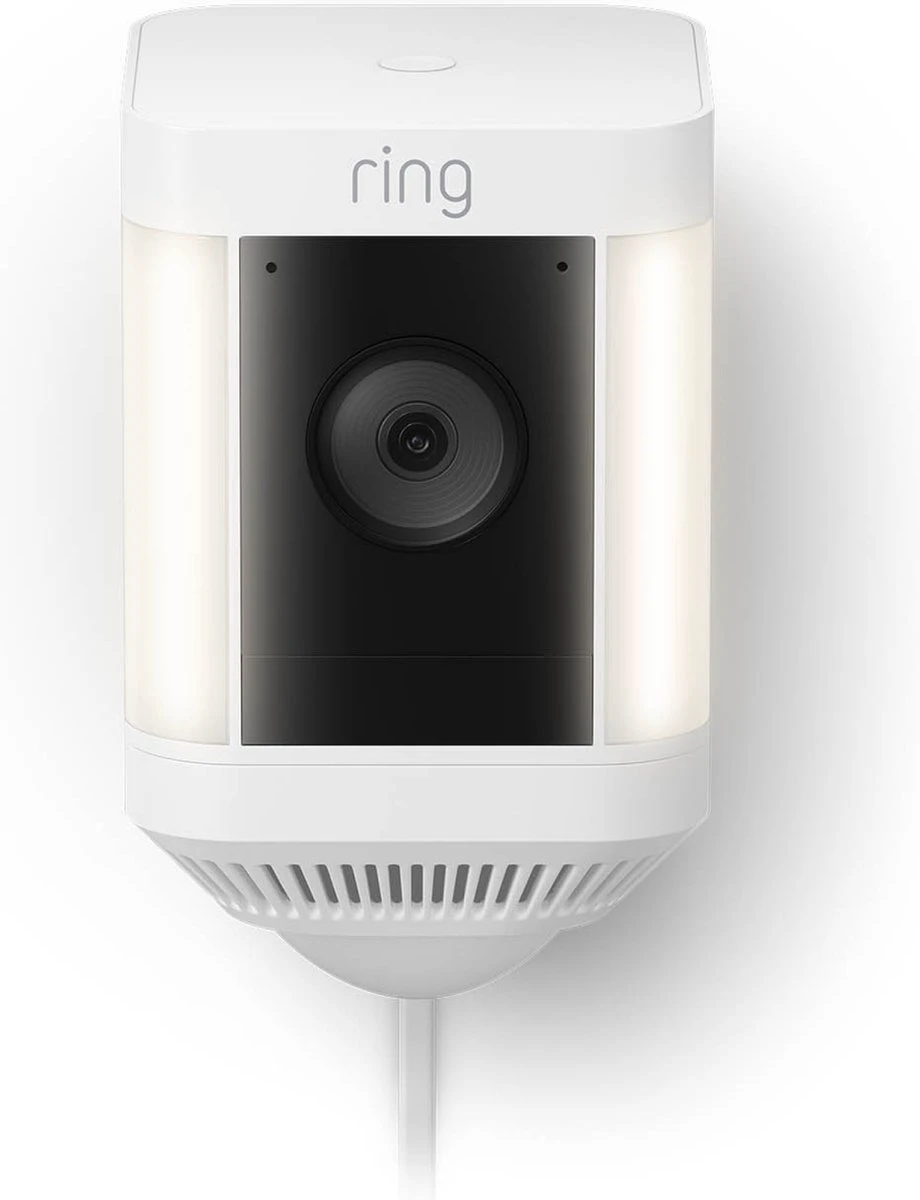 Ring Spotlight Cam Plus - Plug-In - Beveiligingscamera - Wit 1 Ring Spotlight Cam Plus - Plug-In - Beveiligingscamera - Wit