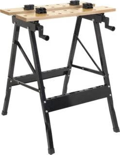 Hofftech Opvouwbare Werkbank - 56x62x78 Cm - Verstelbaar - Belastbaar Tot Max. 100 Kg