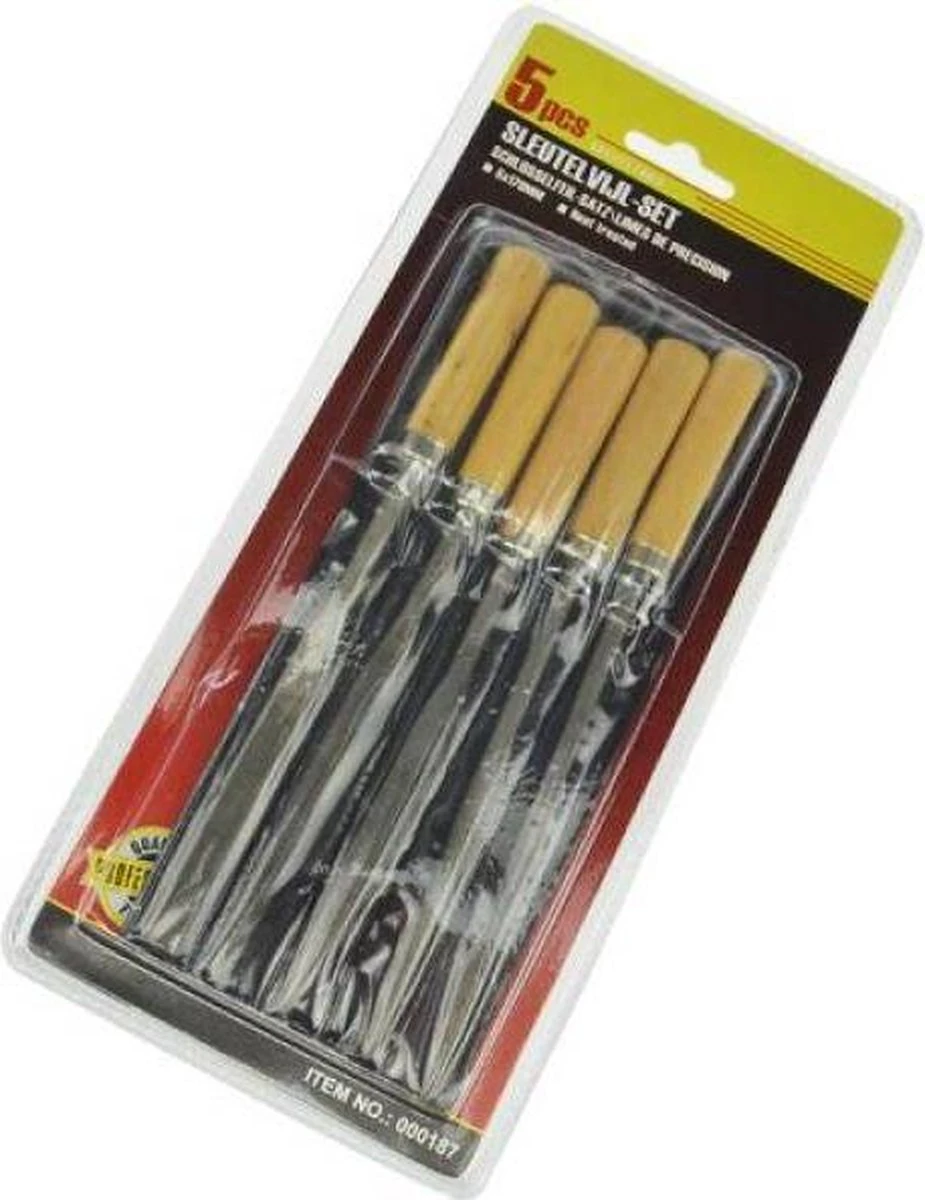 Benson Sleutelvijlenset - 5 Delig 2 Benson Sleutelvijlenset - 5 Delig - Afbeelding 2