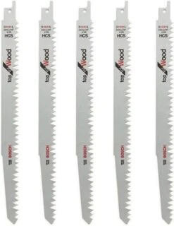 Bosch Reciprozaagblad S 1531 L 190mm Grof Hout - 5 Stuks -Makita || Merkloos || Stanley Verkoopwinkel 926x1200 7