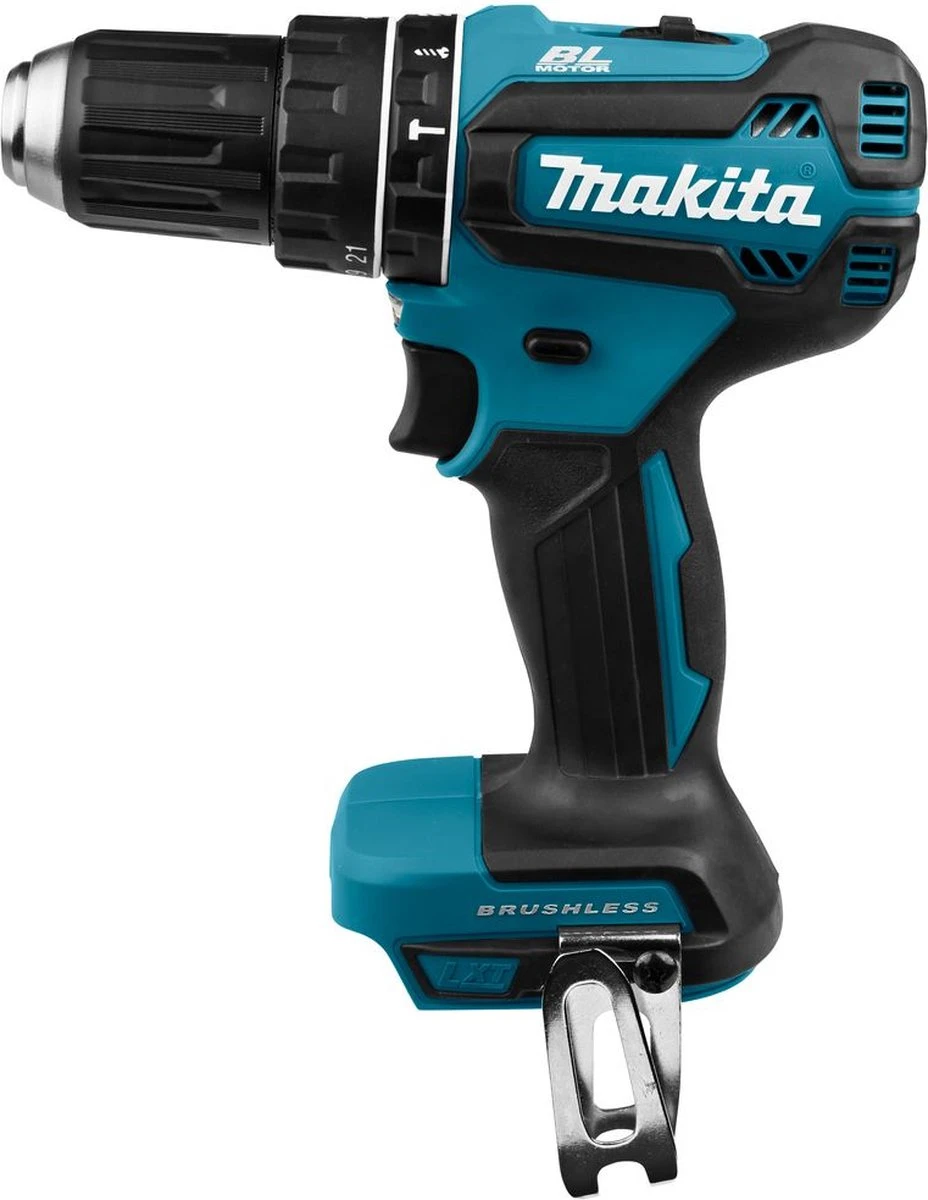 Makita DHP485Z 18V Li-Ion Accu Klopboor-/schroefmachine Body - Koolborstelloos - Losse Body (geleverd Zonder Accu En Lader) 2 Makita DHP485Z 18V Li-Ion Accu Klopboor-/schroefmachine Body - Koolborstelloos - Losse Body (geleverd Zonder Accu En Lader) - Afbeelding 2
