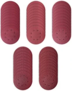 VONROC Schuurpapier Set 125mm – 50 Stuks – Voor Excentrische Schuurmachines - Klittenbandbevestiging -Makita || Merkloos || Stanley Verkoopwinkel 952x1200 2