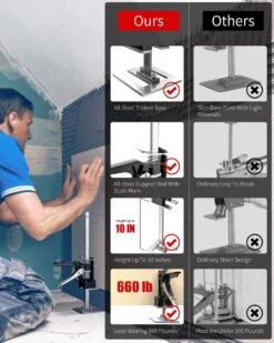 BOTC HandKrik - 1 Stuk - Platenlift - Badkamer - Deurlifter - Armlifter - Arbeidsbesparende Arm - 30cm Hoogte 12 BOTC HandKrik - 1 Stuk - Platenlift - Badkamer - Deurlifter - Armlifter - Arbeidsbesparende Arm - 30cm Hoogte -Makita || Merkloos || Stanley Verkoopwinkel 960x1200 3