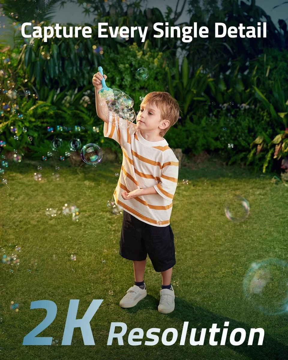 Eufy Floodlight IP-camera 2K Pro - 3000-Lumen Heldere En Verstelbare Schijnwerpers 4 Eufy Floodlight IP-camera 2K Pro - 3000-Lumen Heldere En Verstelbare Schijnwerpers - Afbeelding 4