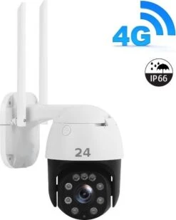 Activ24™ - 3G 4G Camera - Geen Wifi Nodig - Simkaart - Met 32gb SD Kaart - Beveilingscamera - Securitycamera - Draadloze Security Camera