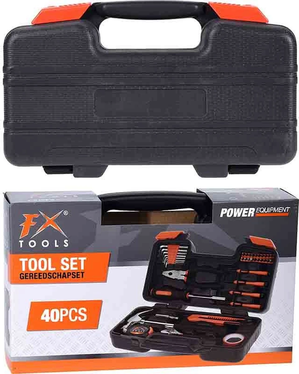 FX Tools Gereedschapskoffer 40-delig 2 FX Tools Gereedschapskoffer 40-delig - Afbeelding 2