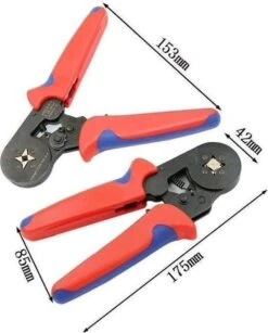 Adereindhulstang - Krimptang - Kabelkrimptang - Kabelschoentang - 0,25 Mm - 6 Mm2 -Makita || Merkloos || Stanley Verkoopwinkel 964x1200