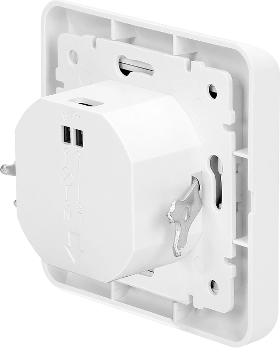 PIR Bewegingsmelder - 160 ° Detectie - Wand Inbouw - 9 Meter Bereik - Wit - IP20 - Tweedraads - 60mm Inbouw - 3 Jaar Garantie! 2 PIR Bewegingsmelder - 160 ° Detectie - Wand Inbouw - 9 Meter Bereik - Wit - IP20 - Tweedraads - 60mm Inbouw - 3 Jaar Garantie! - Afbeelding 2