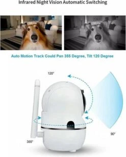 Denver Indoor Beveiligingscamera HD Met TUYA (app) - Wifi Huisdiercamera Met Nachtzicht En Bewegingsdetectie - SHC150 - Wit -Makita || Merkloos || Stanley Verkoopwinkel 967x1200 6