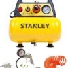 STANLEY Compressor DN200/8/6 – Inclusief 6-delige Accessoire Set