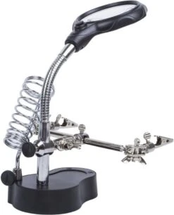 Benson Derde Handje Met LED Vergrootglas - Soldeerbout Houder -Makita || Merkloos || Stanley Verkoopwinkel 969x1200 4