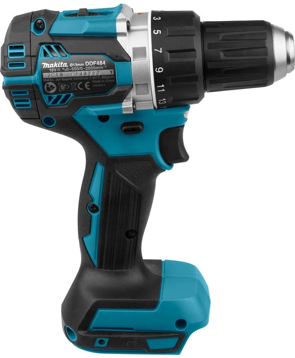 Makita DDF484Z 18v Boor-/schroefmachine Koolborstelloos - Losse Body (geleverd Zonder Accu En Lader) 6 Makita DDF484Z 18v Boor-/schroefmachine Koolborstelloos - Losse Body (geleverd Zonder Accu En Lader) - Afbeelding 6