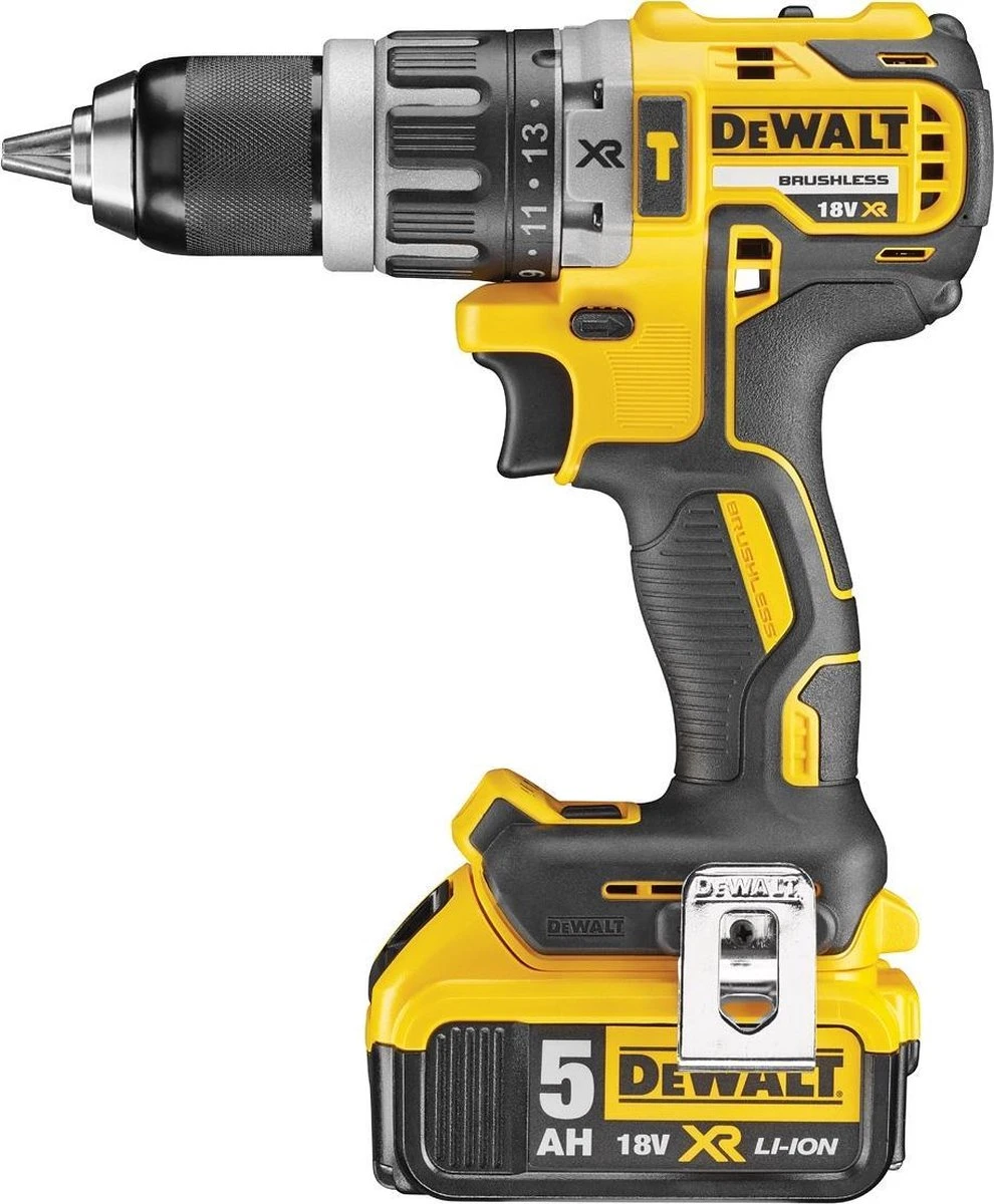 DeWalt DCD796P2 Accu Klopboormachine - 18V - 2 Accu's 2 DeWalt DCD796P2 Accu Klopboormachine - 18V - 2 Accu's - Afbeelding 2