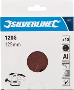 Silverline 125 Mm Klittenband Schuurschijven, 10 Pak 120 Korrelmaat -Makita || Merkloos || Stanley Verkoopwinkel 990x1200 6