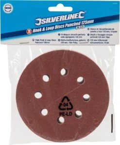Silverline 125 Mm Klittenband Schuurschijven, 10 Pak 120 Korrelmaat -Makita || Merkloos || Stanley Verkoopwinkel 991x1200 4
