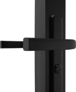 VidaXL Binnendeur 83x201,5 Cm ESG-glas En Aluminium Zwart -Makita || Merkloos || Stanley Verkoopwinkel 992x1200 13