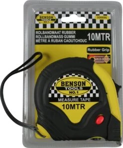 Benson Tools Rolmaat - 10 Meter - 25 Mm - Met Broekklem -Makita || Merkloos || Stanley Verkoopwinkel 994x1200 1