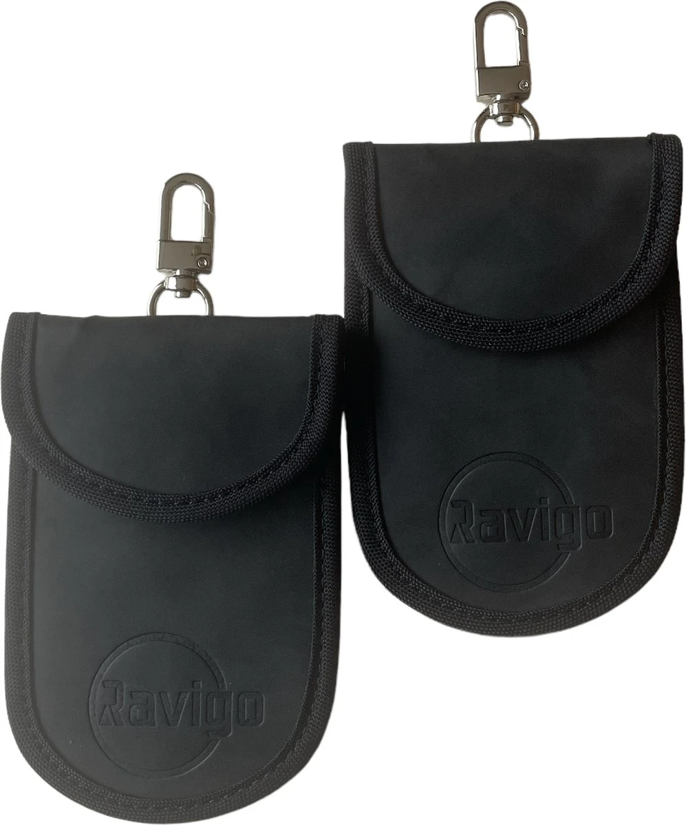 Faraday Box - Autosleutel Kluis Met Keyless Entry Hoesje - Rfid Beschermhoes - Antidiefstal Etui Auto 2 Stuks - Zwart 3 Faraday Box - Autosleutel Kluis Met Keyless Entry Hoesje - Rfid Beschermhoes - Antidiefstal Etui Auto 2 Stuks - Zwart - Afbeelding 3